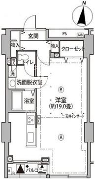 東雲キャナルコートCODAN 11-1109 間取り図