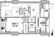 東雲キャナルコートCODAN 12-1106 間取り図