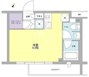 スタイリオ中延2ウエスト 108 間取り図