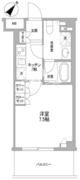 フレアージュ白金台 102 間取り図