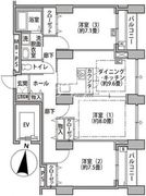 東雲キャナルコートCODAN 14-509 間取り図