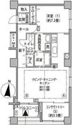 東雲キャナルコートCODAN 15-608 間取り図