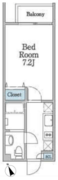 ラピス恵比寿2 202 間取り図