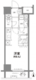 コンフォリア新宿御苑2 1004 間取り図