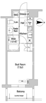 コンフォリア下北沢 315 間取り図