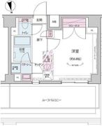 ザ・レジデンス神楽坂 2-606 間取り図