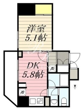 HF両国レジデンスイースト 503 間取り図