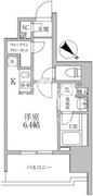 レジディア文京本郷3 505 間取り図