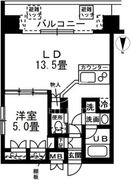 レジディア錦糸町 1107 間取り図