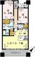 ロイヤルパークス豊洲 408 間取り図