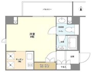 シェノン三軒茶屋 205 間取り図 ?>