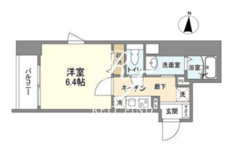 シャルム東陽 302 間取り図