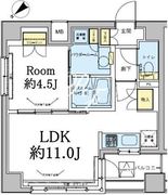 ドゥーエ五反田 701 間取り図