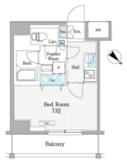 パティオスクエア御茶ノ水 604 間取り図