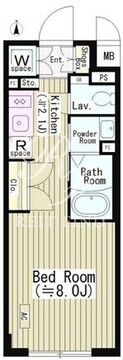 センテナリオ市谷二十騎町 302 間取り図