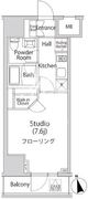 カーサスプレンディッド虎ノ門新橋 1202 間取り図