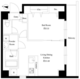 ライブカーサ両国北斎通り 202 間取り図