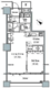 ザ東京タワーズミッドタワー 1713 間取り図