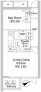 プライムアーバン市谷仲之町 407 間取り図
