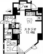 プライムアーバン四谷外苑東 904 間取り図