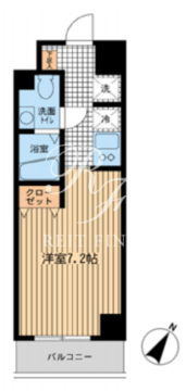 モノトーノ門前仲町 502 間取り図