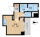 クリオ戸越銀座弐番館 403 間取り図