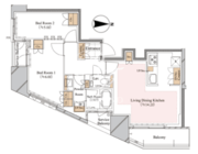 ブランシエスタ白山 904 間取り図