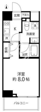 デルックス池袋 702 間取り図