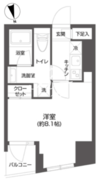 グランパセオ市谷甲良町 1002 間取り図