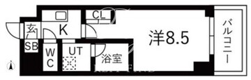 ケーレジデンス蒲田 502 間取り図