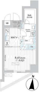 Ｌ・ＢＡＳＥ押上 N-607 間取り図