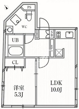 パセオ目黒 304 間取り図