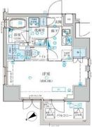 ベルシード門前仲町 603 間取り図