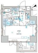 ベルシード門前仲町 803 間取り図
