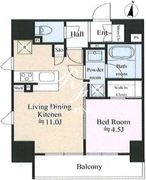 テラス文京本郷 405 間取り図