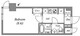 グランパセオ新宿河田町 502 間取り図