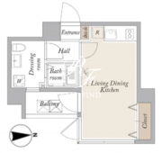 グランカーサ馬込2 303 間取り図
