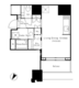 ザ六本木東京クラブレジデンス 1619 間取り図