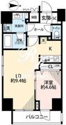 プレール・ドゥーク文京湯島 803 間取り図