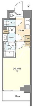 レクシード神楽坂 902 間取り図
