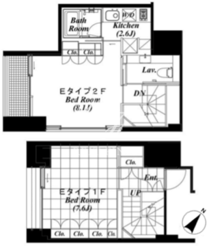 We Will 八丁堀 101 間取り図