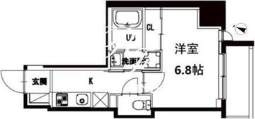 エム・グランヴィア駒形 501 間取り図