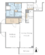 ブリリアイスト西麻布霞町 204 間取り図