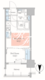アーバネックス錦糸町2 502 間取り図