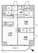 江戸川橋ステーションレジデンス 902 間取り図