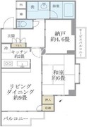 リエール若松町 203 間取り図