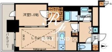 文京ガーデンザサウス 1607 間取り図