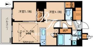 文京ガーデンザサウス 1608 間取り図