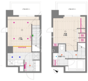 ドゥーエ月島 1005 間取り図