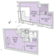 エクサム中目黒3 102 間取り図